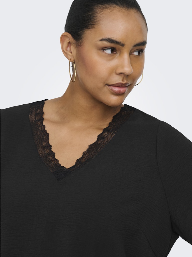 Shirt Carmetta Lace Black
