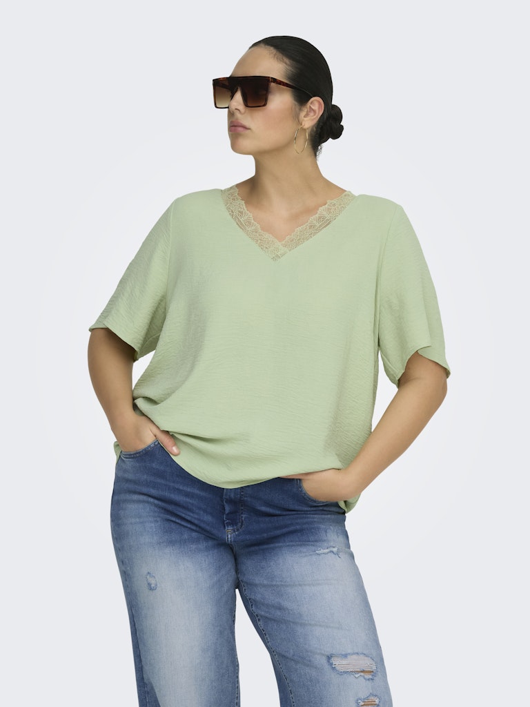 Shirt Carmetta Lace Laurel Green