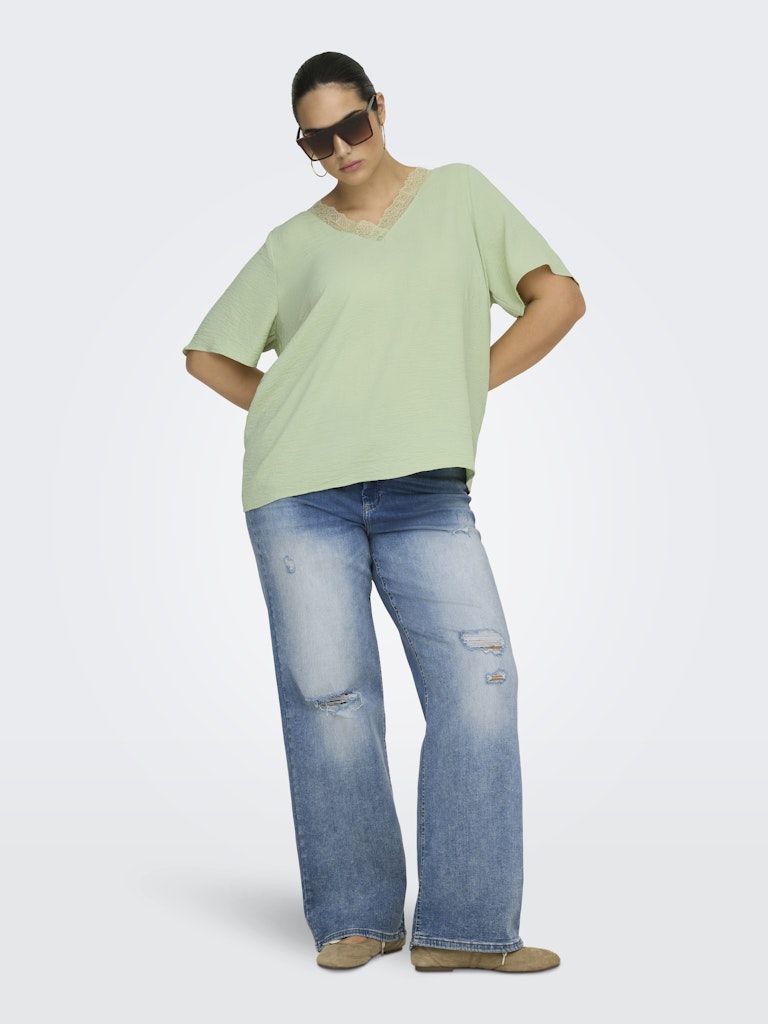 Shirt Carmetta Lace Laurel Green