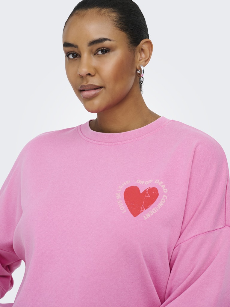 Trui Carlucilla Boxy Wild Orchid