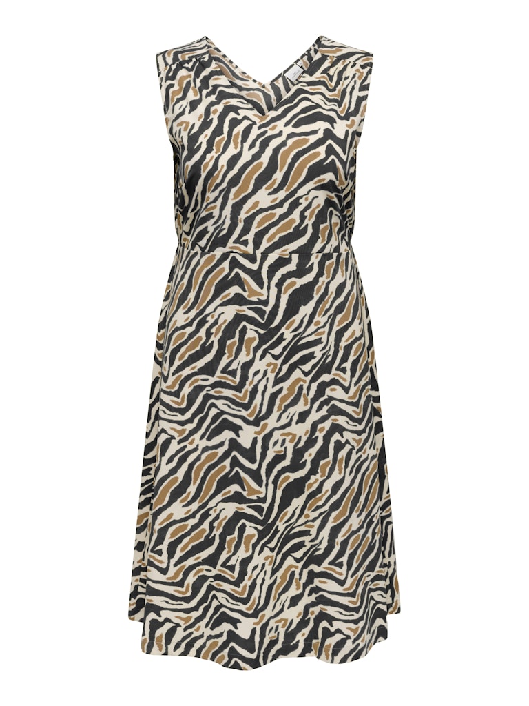Calds Dress Carelite Graphic Animal Black