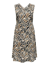 Calds Dress Carelite Graphic Animal Black