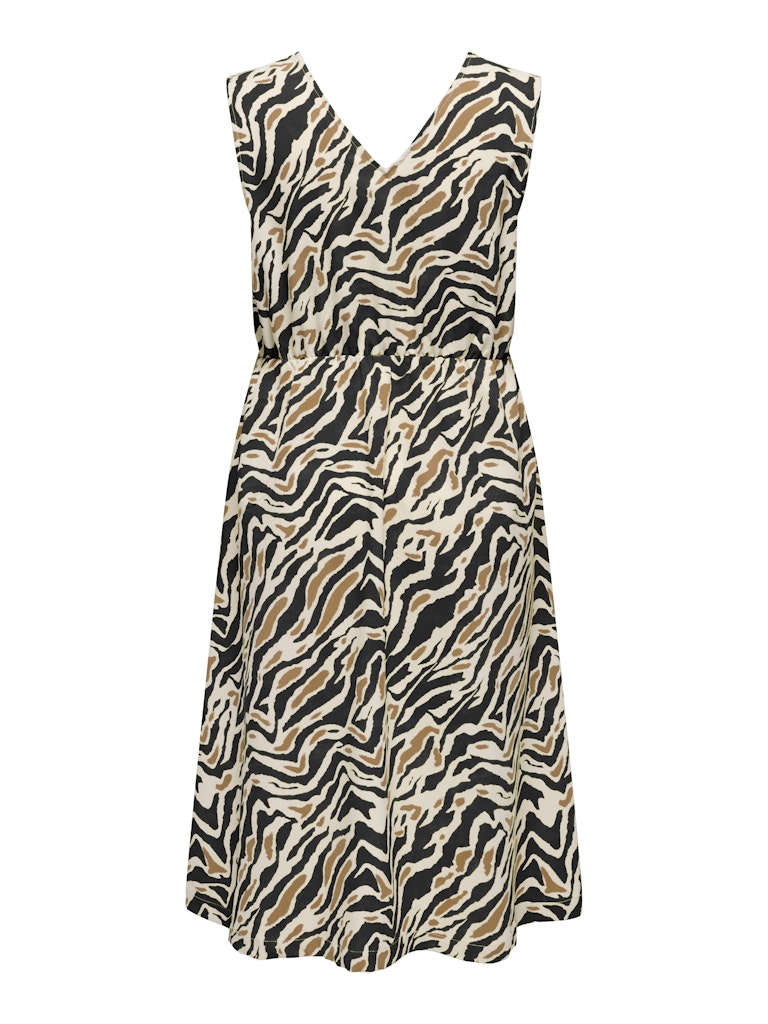 Calds Dress Carelite Graphic Animal Black