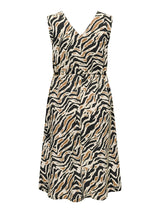 Calds Dress Carelite Graphic Animal Black