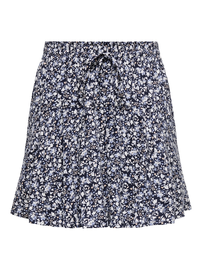 Skort (Broekrokje) Carnala Print Bloemetje White Blue Ditsy