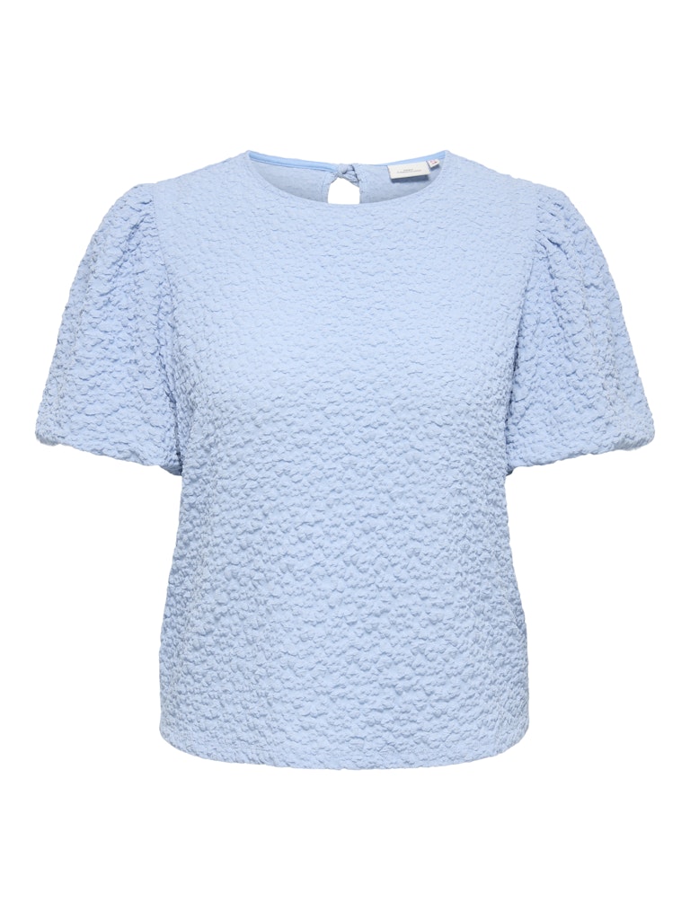 Shirt met pfmouw Careleni Cashmere Blue