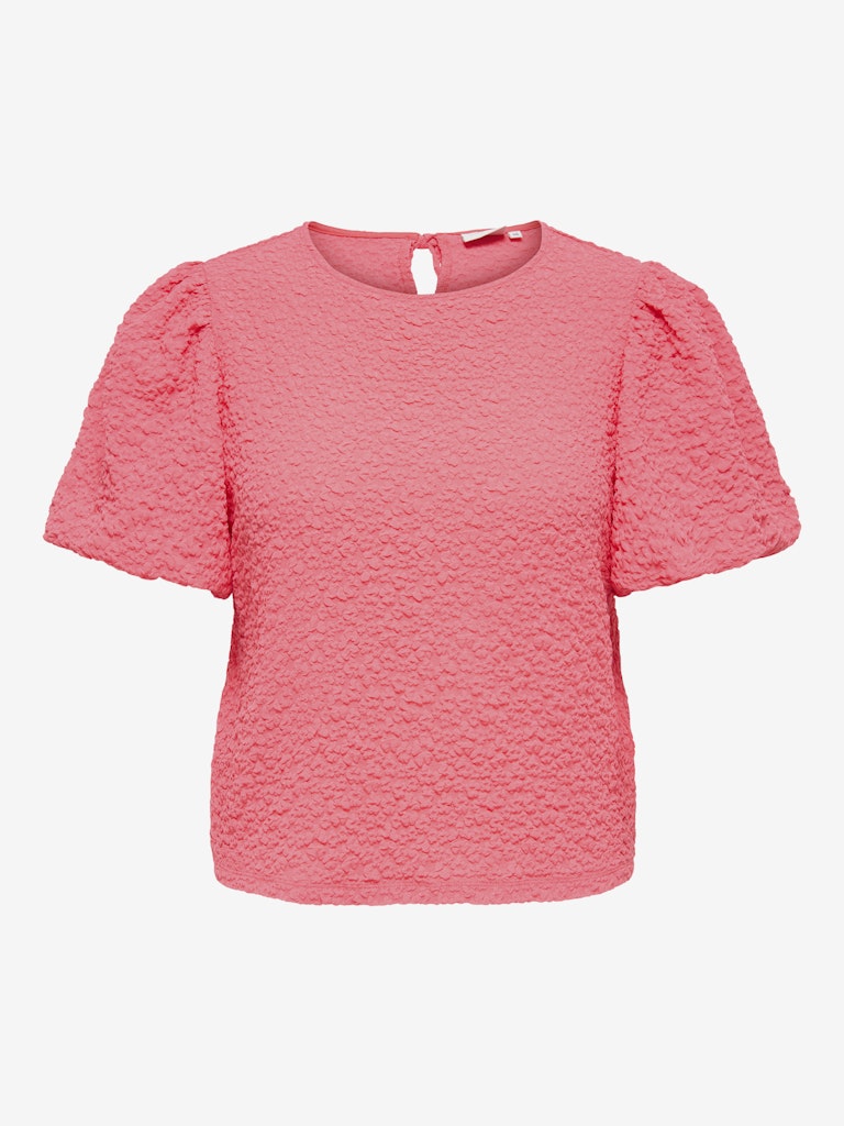 Shirt met pfmouw Careleni Sugar Coral