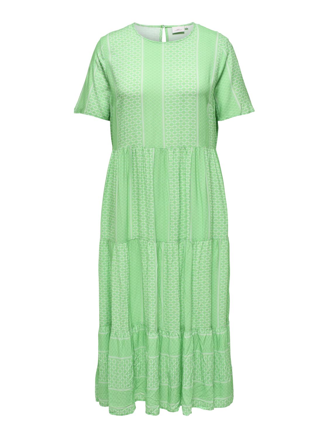 Midi Dress Carmarrakesh print Spring Bouquet
