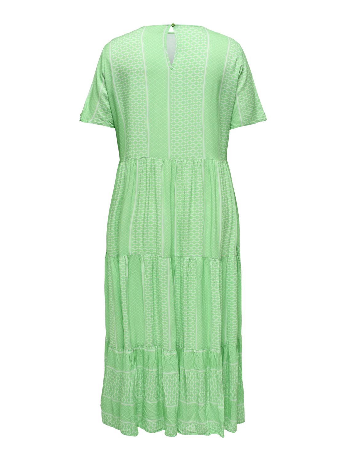Midi Dress Carmarrakesh print Spring Bouquet