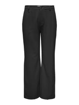 Broek Carliette HW Straight Black