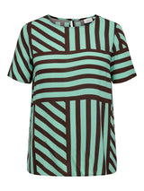 Shirt Carcaylee print Chocelate / Spearmint