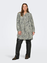 Tuniek Carlaurie print Vetiver