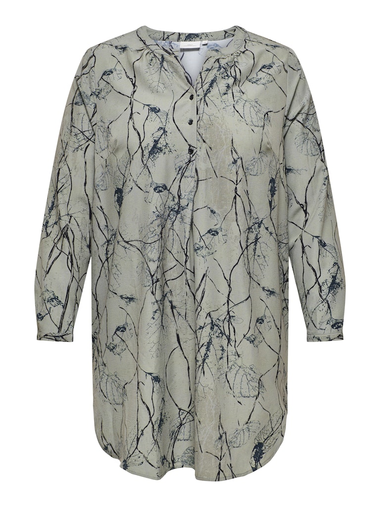 Tuniek Carlaurie print Vetiver
