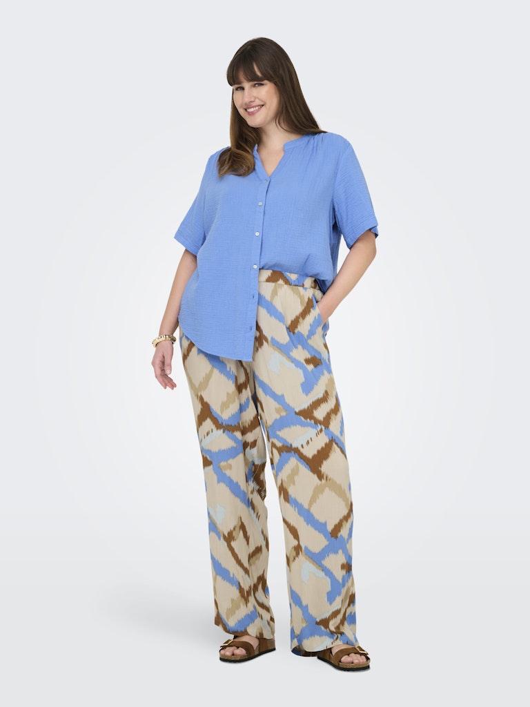 Blouse Carthyra Button Provence Blue