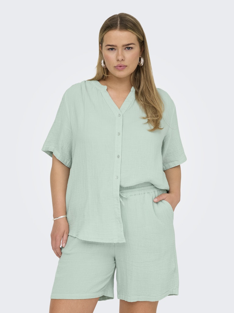 Blouse Carthyra Button Harbor Green