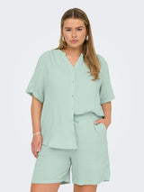 Blouse Carthyra Button Harbor Green