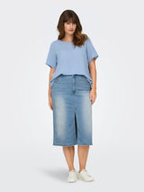 Jeans Rok Carrose Light Blue