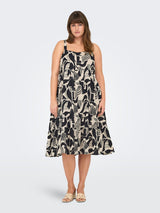 Jurk Carmalusi Print Tropicool Pumice Stone