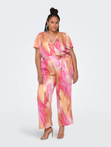 Jumpsuit Carveliane print Sunset