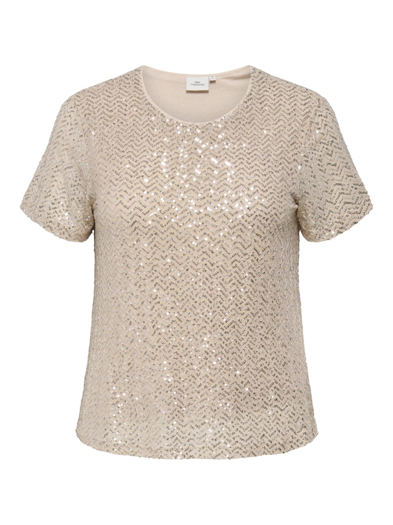 Shirt Carviviana sequins Frosted Almond