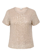 Shirt Carviviana sequins Frosted Almond