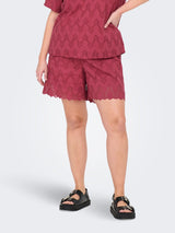 Short Carcleanor Earth Red