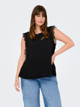 Top Carmetta Lace black