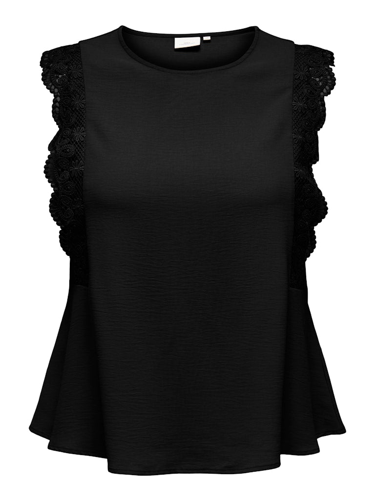 Top Carmetta Lace black