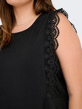 Top Carmetta Lace black
