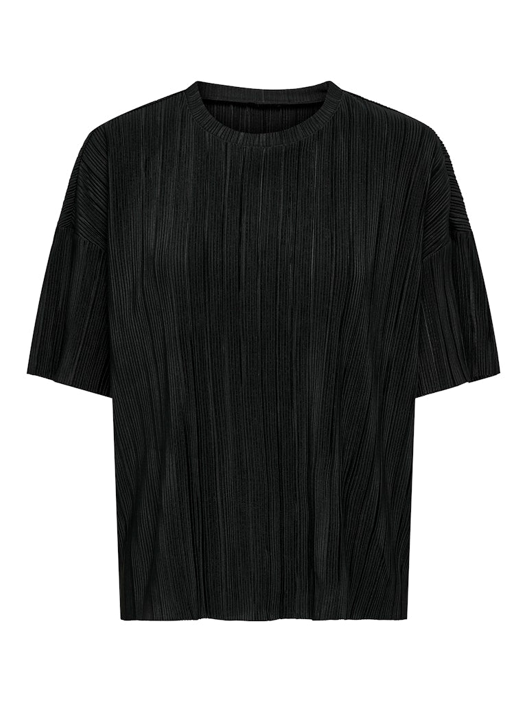 Plisse shirt Carravenna Black