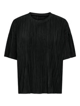 Plisse shirt Carravenna Black