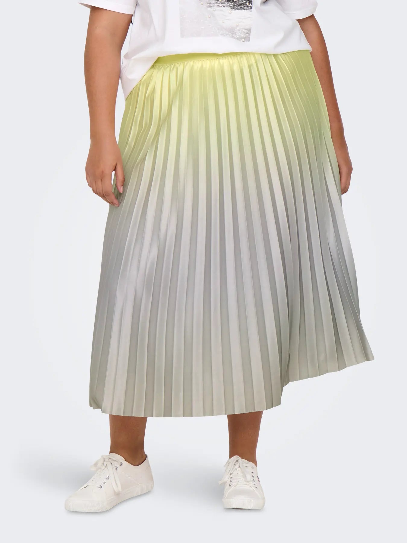 Plisse Rok Carpital wax yellow dip die