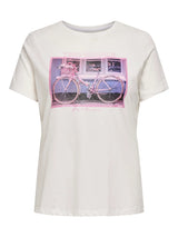 Shirt Carcruz Cloud dancer/Bicycle