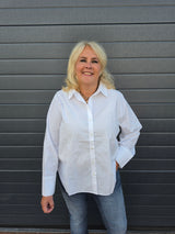 Blouse CarnewLina Sarah Glitter heart Bright White