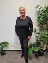 Shirt Caramilla Eleni Jacquard Black
