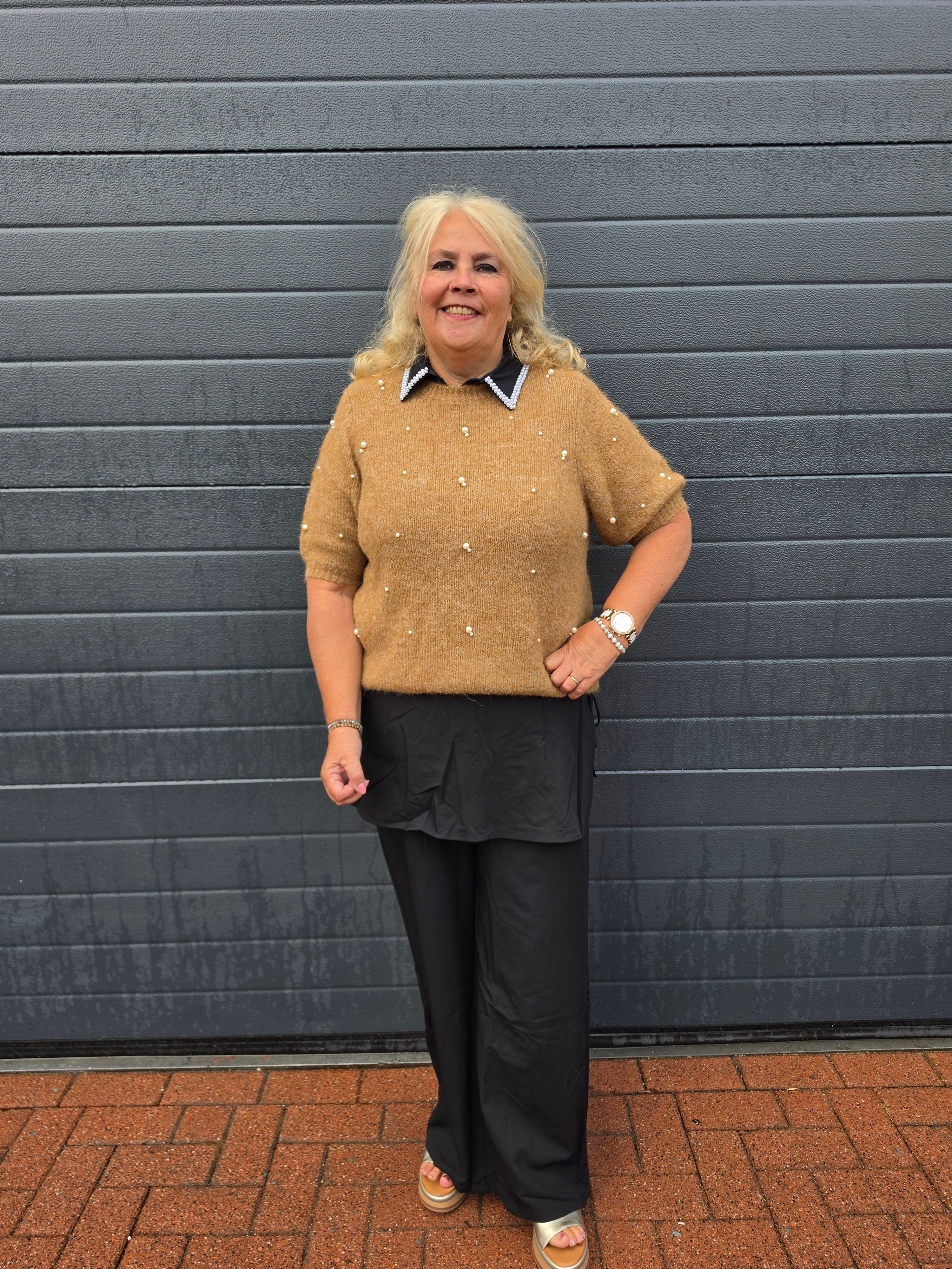 Trui met korte Mouw Cardolly Pearl Foxtrot