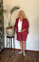 Belt Short Carisola Brick Red
