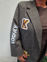 Blazer Looney Zwart t/m 48