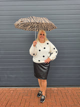 Leather Look Rok VMC Buttersia Black