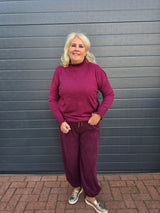Kol Trui Roezie Bordeaux  t/m 48/50