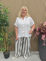 Broek Levi Streep Olijf Groen t/m 48