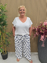 Broek Mary Nop Wit t/m 50