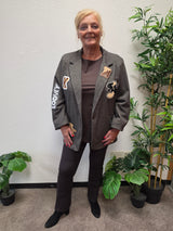 Blazer Looney Zwart t/m 48