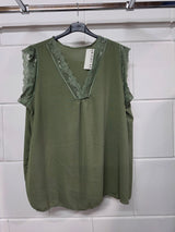 Top Caro Olijf Groen t/m 50