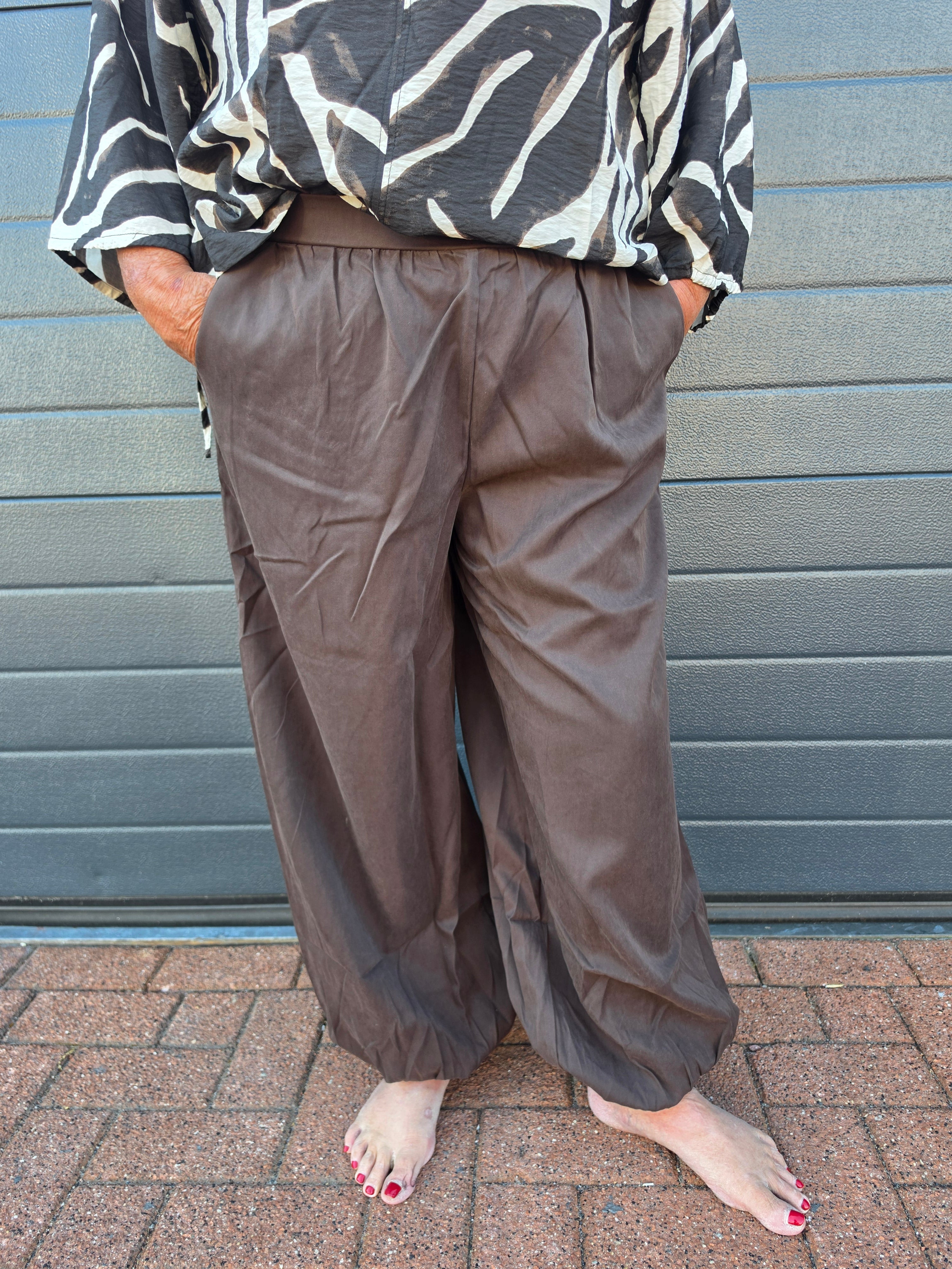 Pof Ballon Broek Carlucca Coffe Bean