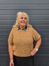 Trui met korte Mouw Cardolly Pearl Foxtrot