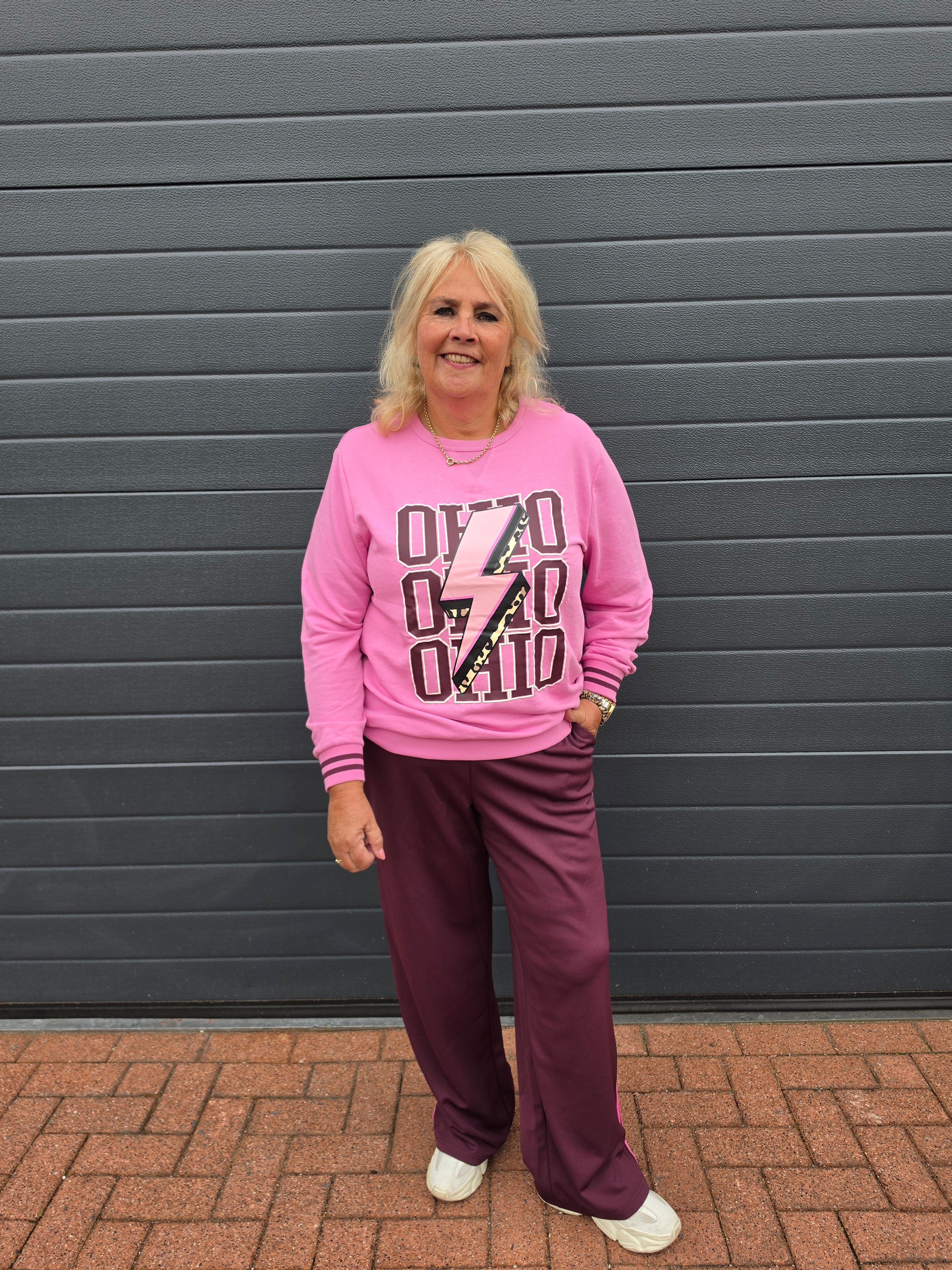 Sweat Trui Carbena Ohio Cyclamen