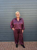 Ballon Broek Silky Bordeaux t/m 48