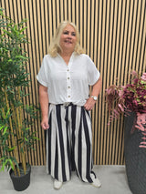 Broek Levi Streep Zwart t/m 48