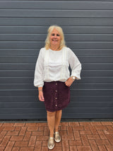 Blouse Cartilo Cloud Dancer (kopie)